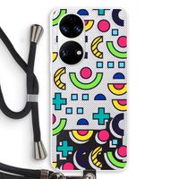 8-bit N°6: Huawei P50 Transparant Hoesje met koord