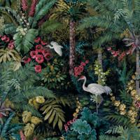 Dutch Wallcoverings Cascading Gardens - Masoala - Black