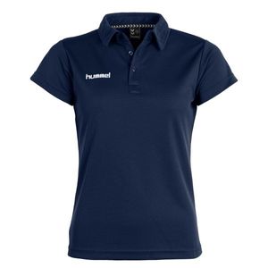 Hummel 163222 Authentic Corporate Polo Ladies - Navy - L