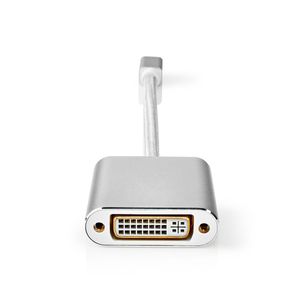 Mini DisplayPort-Kabel | DisplayPort 1.2 | Mini-DisplayPort Male | DVI-D 24+1-Pins Female | 21.6 Gbp