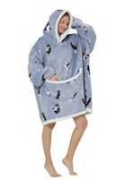 Plaid met mouwen - jumping dogs - Badrock Plaid met mouwen - jumping dogs - Badrock