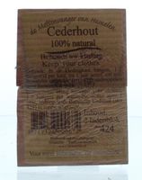 Cederhout ladenblok 100% natuurlijk
