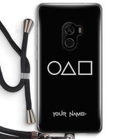 Squid Game: Xiaomi Mi Mix 2 Transparant Hoesje met koord