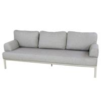 Keystone lounge 3-zitsbank sunny creme - Oosterik home