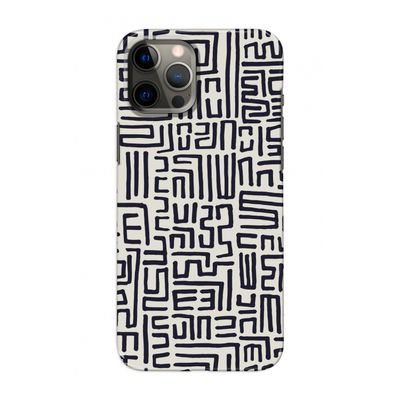 Moroccan Print: Volledig geprint iPhone 12 Hoesje