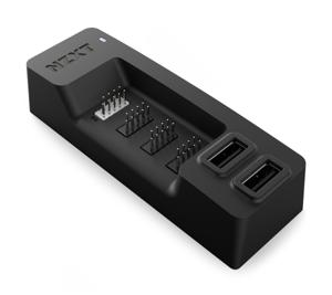 NZXT AC-IUSBH-M1 interface hub USB 2.0 480 Mbit/s Zwart