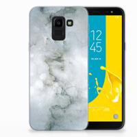 Smartphone hoesje Samsung Galaxy J6 2018 Painting Grey