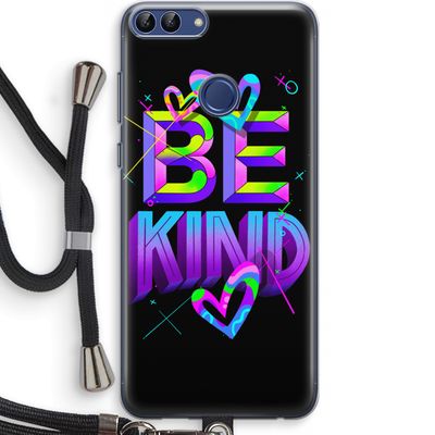 Be Kind: Huawei P Smart (2018) Transparant Hoesje met koord