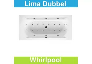 Ligbad Riho Lima 200 x 90 cm Whirlpool Dubbel systeem Riho