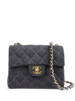 CHANEL Pre-Owned mini sac porté épaule Classic Flap (1998) - Noir - thumbnail