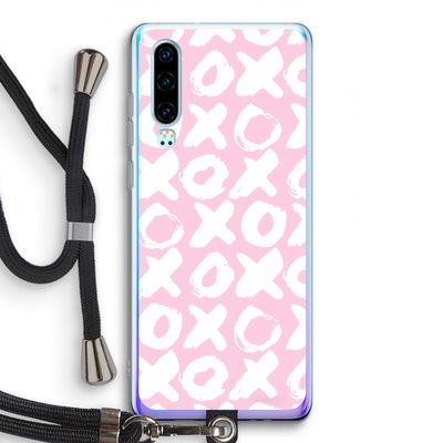 XOXO: Huawei P30 Transparant Hoesje met koord