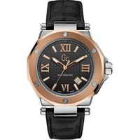 Horlogeband Guess X93003G2S Leder Zwart - thumbnail