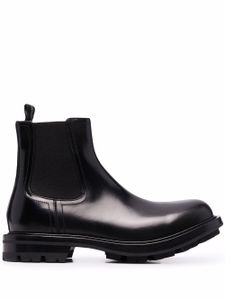 Alexander McQueen bottines chelsea Watson - Noir