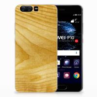 Huawei P10 | Bumper Hoesje | Licht Hout