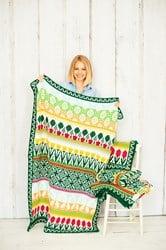 Letitia&apos;s Garden Blanket CAL Garenpakket 1 Cottage Garden L