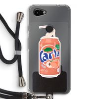 S(peach)less: Pixel 3a Transparant Hoesje met koord