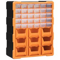 VidaXL Organiser met 39 lades 38x16x47 cm VidaXL Organiser met 39 lades 38x16x47 cm