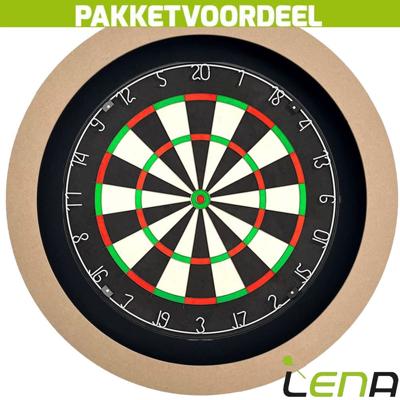 Lena Dartbord Verlichting Set inclusief Dartbord