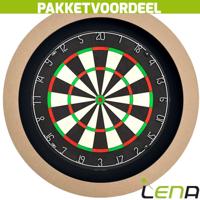 Lena Dartbord Verlichting Set inclusief Dartbord