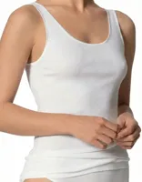 Dames hemd Madonna - 100% Katoen - Dames onderhemd - Singlet - Brede bandjes - Hemdjes dames