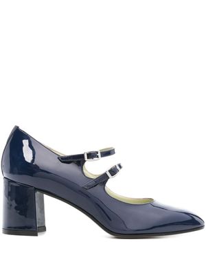 Carel Paris escarpins Mary Jane Tabi 60 mm - Bleu