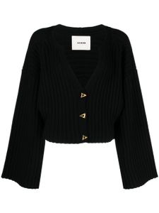 AERON cardigan Morrow à col v - Noir