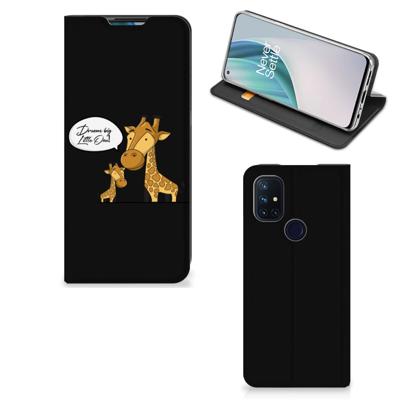 OnePlus Nord N10 5G Magnet Case Giraffe OnePlus Nord N10 5G Magnet Case Giraffe