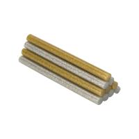 Smeltlijmsticks Salki 430208 Zilverkleurig Gouden Purpurine Decoratie Ø 8 x 95 mm 105 g (22 Stuks)