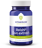 Reishi duo extract 60 Vegetarische capsules