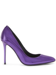 Giuseppe Zanotti escarpins en cuir verni Jakye 105 mm - Violet