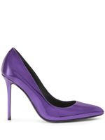 Giuseppe Zanotti escarpins en cuir verni Jakye 105 mm - Violet - thumbnail