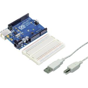 Arduino 65139 Board Uno Rev3 SMD + Breadboard & Cable Core ATMega328