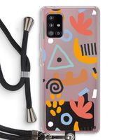 Abstract: Samsung Galaxy A51 5G Transparant Hoesje met koord