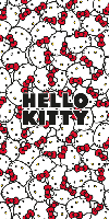 Hello Kitty strandlaken 70 x 140 cm