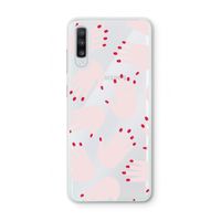 Hands pink: Samsung Galaxy A70 Transparant Hoesje
