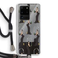 Pop Some Kim: Samsung Galaxy S20 Ultra Transparant Hoesje met koord Pop Some Kim: Samsung Galaxy S20 Ultra Transparant Hoesje met koord