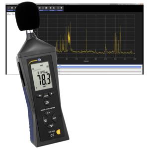 PCE Instruments Decibelmeter Datalogger 30 - 80 dB 31.5 Hz - 8 kHz