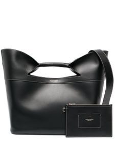 Alexander McQueen sac cabas The Bow - Noir