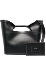 Alexander McQueen sac cabas The Bow - Noir - thumbnail