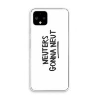 Neuters: Pixel 4 Transparant Hoesje