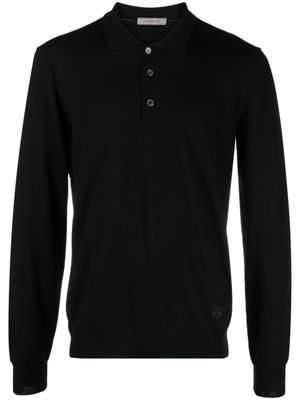 Corneliani pull en laine vierge - Noir