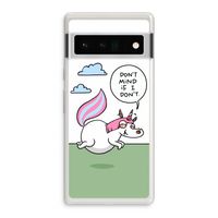 Unicorn: Google Pixel 6 Pro Transparant Hoesje