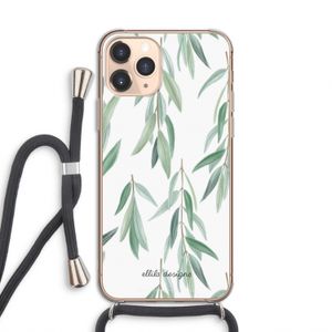 Branch up your life: iPhone 11 Pro Transparant Hoesje met koord