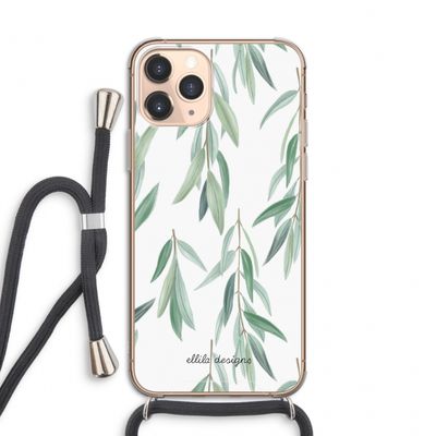 Branch up your life: iPhone 11 Pro Transparant Hoesje met koord