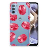 Motorola Moto G31 | G41 | Siliconen Case | Pink Macarons