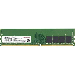 Transcend Werkgeheugenmodule voor PC DDR4 16 GB 1 x 16 GB 2666 MHz 288-pins DIMM CL19 TS2666HLE-16G