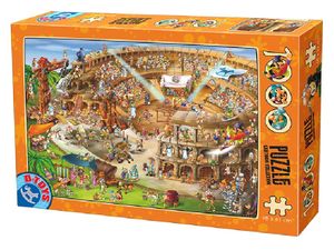 Cartoon het Colosseum Puzzel 1000 Stukjes