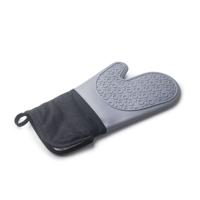 Ovenhandschoen Ibili Zwart Grijs Stof Siliconen 33,5 cm