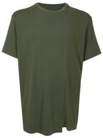 Osklen t-shirt à empiècements - Vert