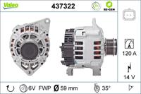 Valeo Alternator/Dynamo 437322